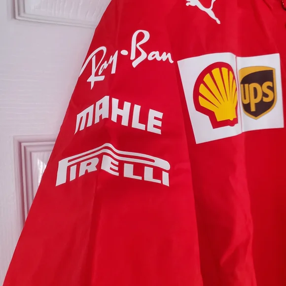 Puma Red Ferrari Racing Men's Shirt - Picture 5 of 7